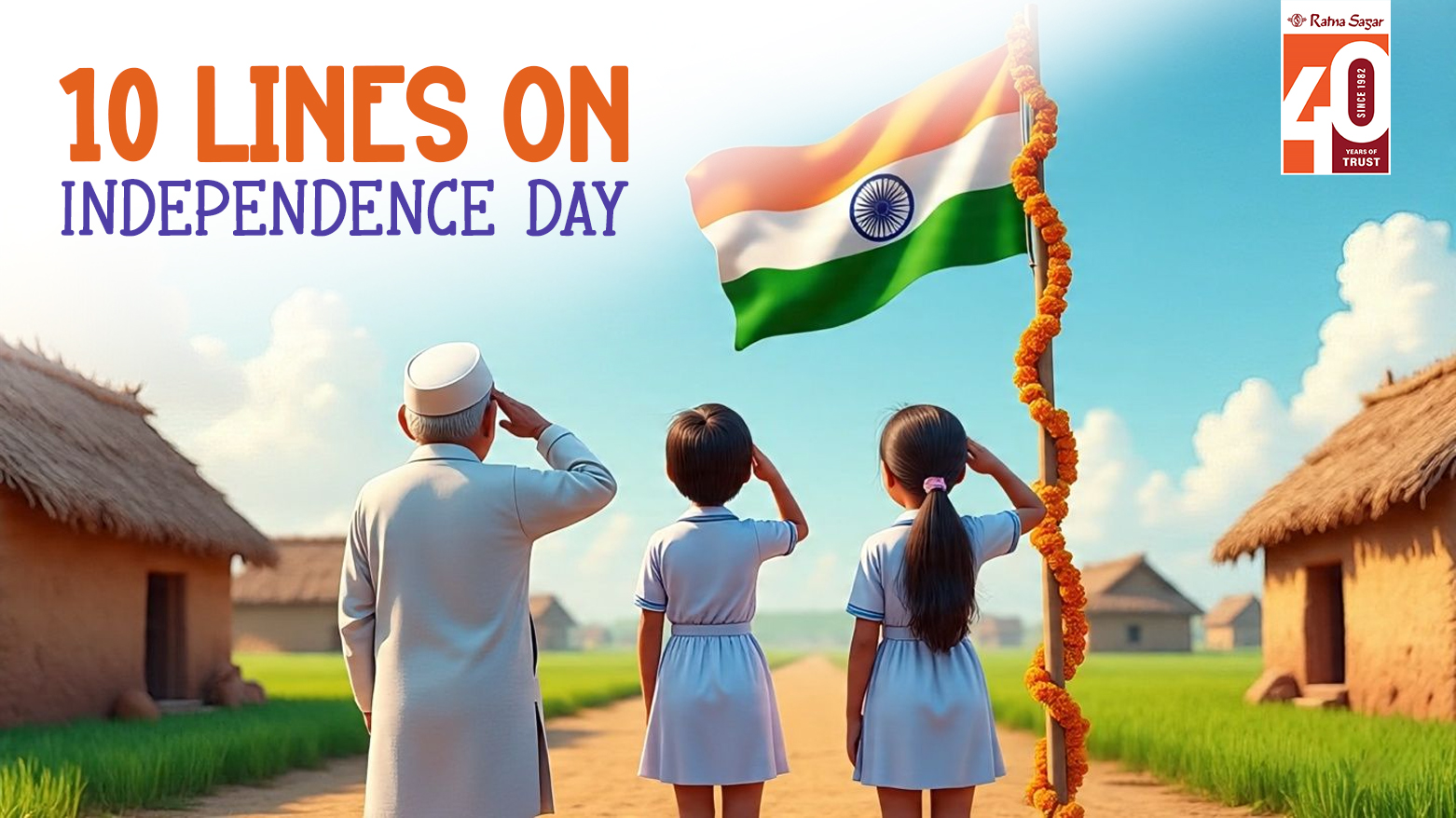 10 Lines and Short Essay on Independence Day